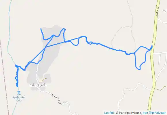 ترک جی پی اس ابشار باغچه نبات از خاوه