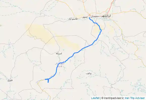 ترک جی پی اس آبشار اوكينگ يا اوگينك يا گرپشت