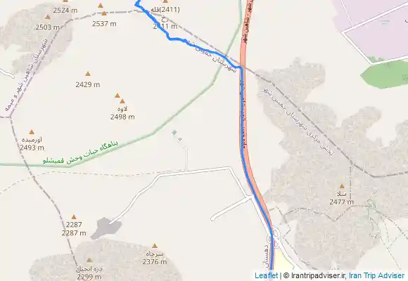 ترک جی پی اس Cheshmeh ladouzakh