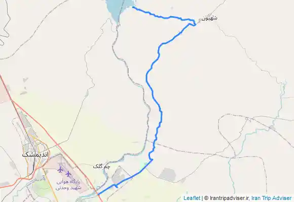 ترک جی پی اس روستاي پامنار.سد دز .جزيره دز