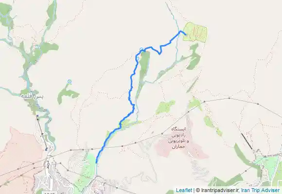 ترک جی پی اس اردوگاه کلکچال از مسیر گلابدره
