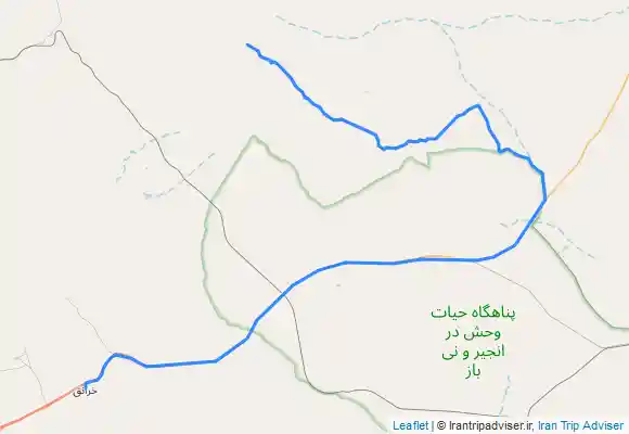 ترک جی پی اس Kharānaq - Zarrīn