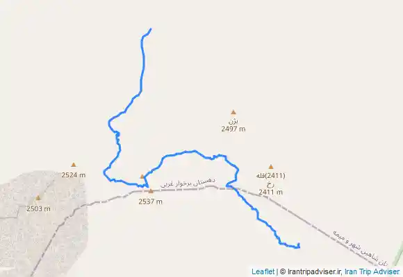 ترک جی پی اس چشمه بژن ( دره لاتاریک) به لادوزخ خمینی شهر