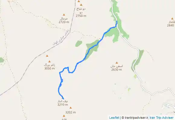 ترک جی پی اس برف انبار