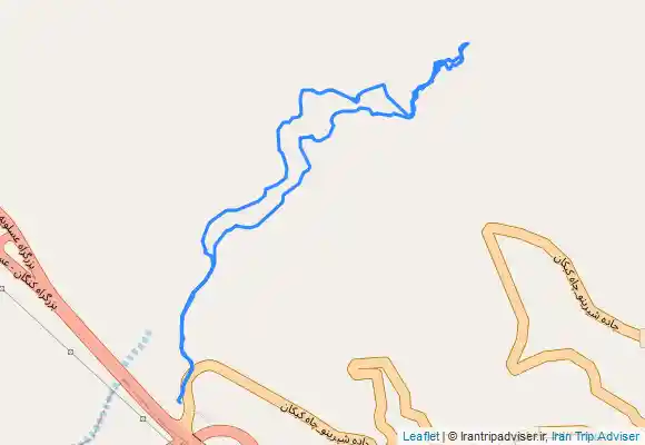 ترک جی پی اس ابشار تنگ شهابی یا شاوی شیرینو