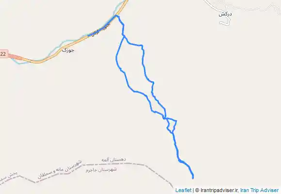 ترک جی پی اس Gholeh Yaman daghi