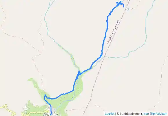 ترک جی پی اس روستای برگ جهان به گوسفند سرا