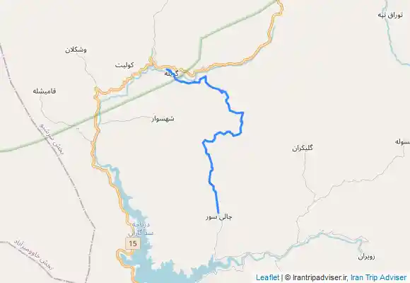 ترک جی پی اس Chalisour-Gavileh