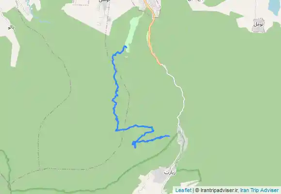 ترک جی پی اس خوش دره به النگدره