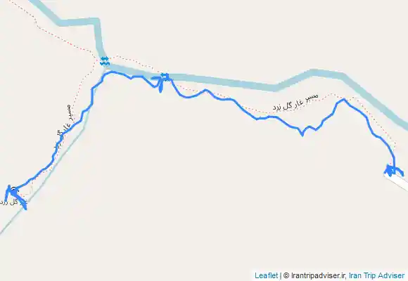 ترک جی پی اس غار گل زرد