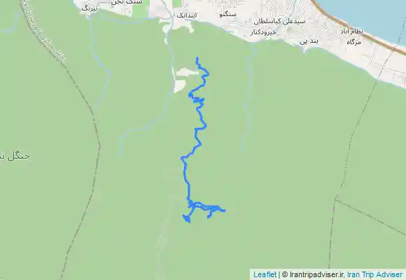 ترک جی پی اس Darno waterfall - now shahr /آبشار دارنو