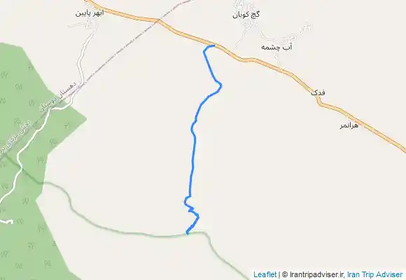 ترک جی پی اس ایلام ـ آبشار دربند بدره