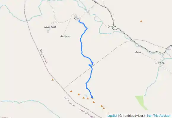 ترک جی پی اس قله سنبران لرستان