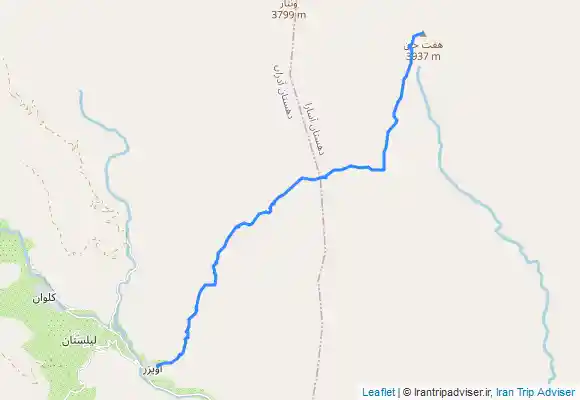 ترک جی پی اس قله هفت خوان