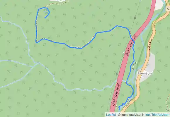 ترک جی پی اس مسیر مرداب هسل با نیسان