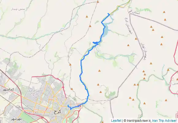 ترک جی پی اس دره تکاوران