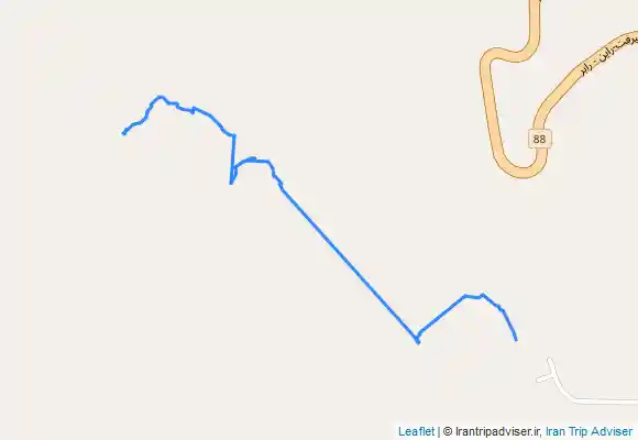 ترک جی پی اس مسیر آبشار دره تنگ دلفارد