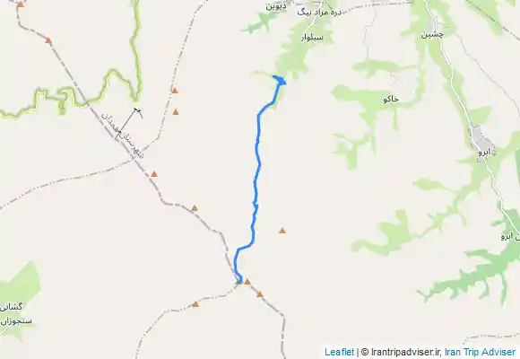 ترک جی پی اس صعود قله یخچال همدان