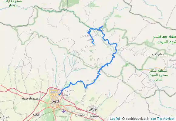 ترک جی پی اس قلعه لمبسر قزوین