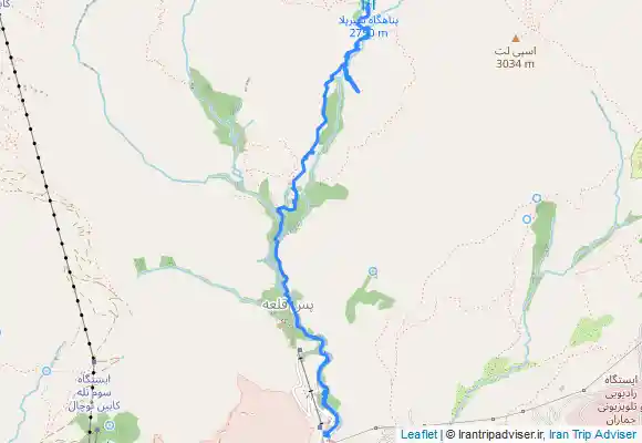 ترک جی پی اس دربند به شیرپلا