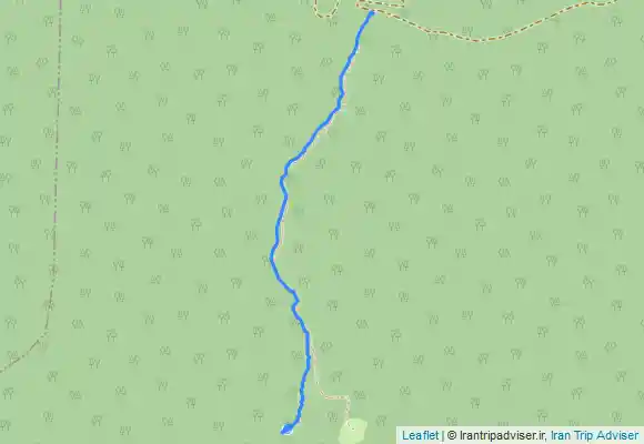 ترک جی پی اس چشمه گت قارزم واقع در محمد آباد بهشهر (پیاده روی)