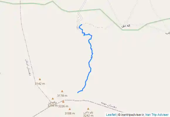 ترک جی پی اس ابگرم اسب فروشان(سراب) به قله بزقوش