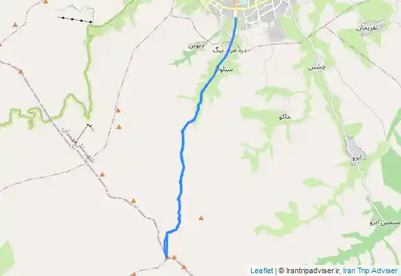 ترک جی پی اس صعود به قله یخچال همدان