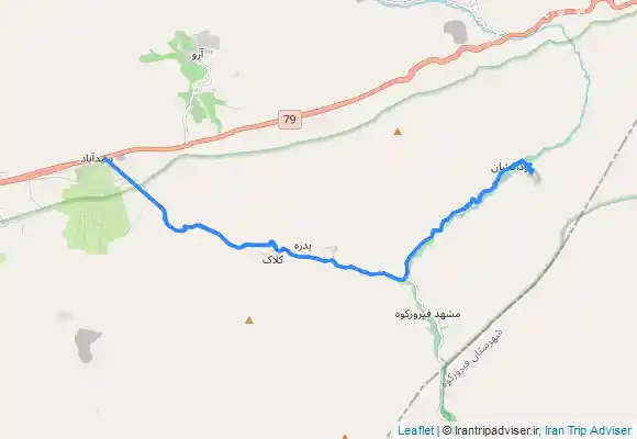 ترک جی پی اس سیدآباد به غار رودافشان