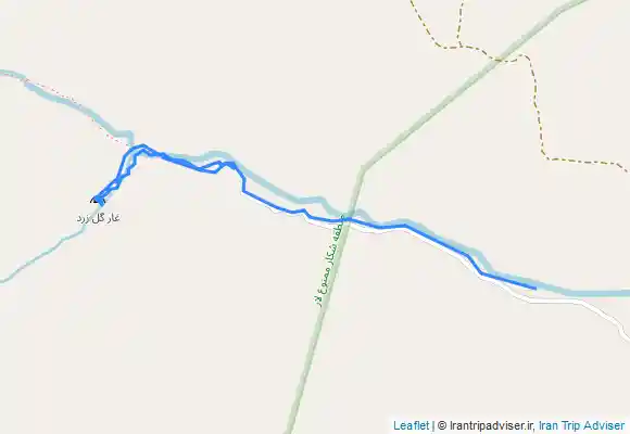 ترک جی پی اس غار گل زرد