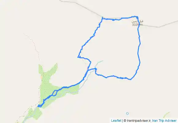 ترک جی پی اس لواسان بزرگ قله فیل زمین