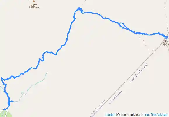 ترک جی پی اس قله مهرچال