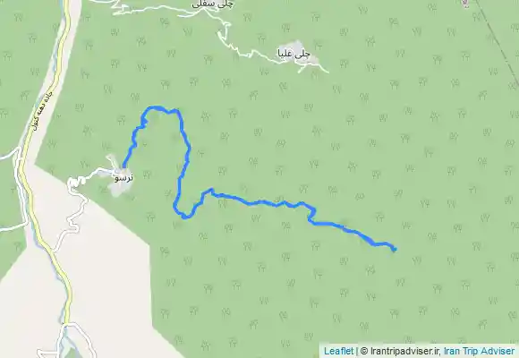 ترک جی پی اس قله زرجو