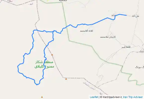 ترک جی پی اس گور دره.قله کلیلاق.قله بردو