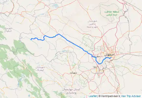 ترک جی پی اس آبشار پونه زار