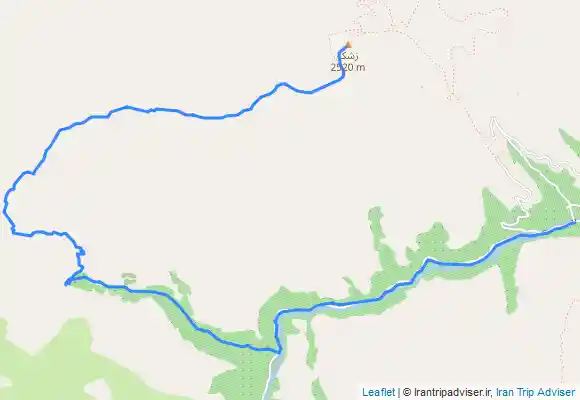 ترک جی پی اس برگشت از قله زشک