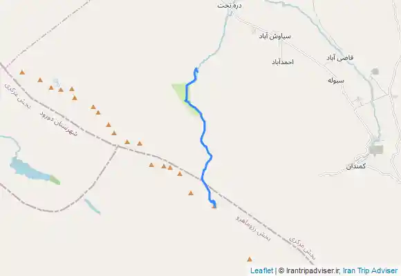 ترک جی پی اس فرود قله پیارو