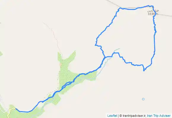 ترک جی پی اس قله فيل زمين از لواسان بزرگ