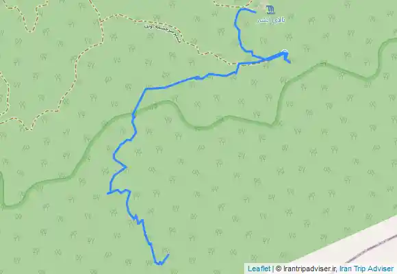 ترک جی پی اس بخش دوم مسیر روستای سرخده به آبشار اوبن