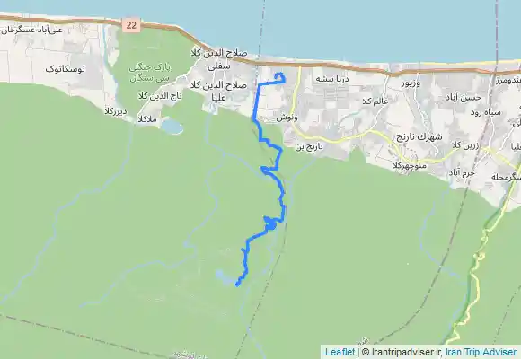 ترک جی پی اس ونوش دریاچه ارواح ممرز