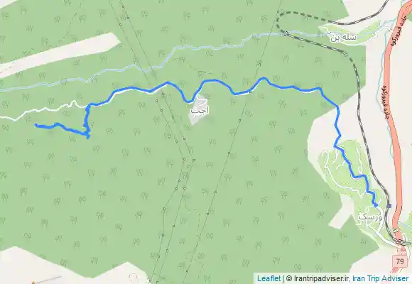 ترک جی پی اس Gat oo Veresk ورسک چشمه گت او