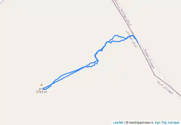 ترک جی پی اس قله کینو رفت وبرگشت