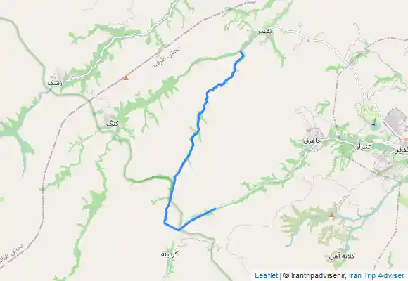 ترک جی پی اس Noqondar - Deh Bār (نقندر به جاغرق)