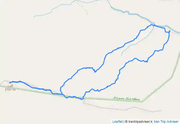 ترک جی پی اس قله گلزرد