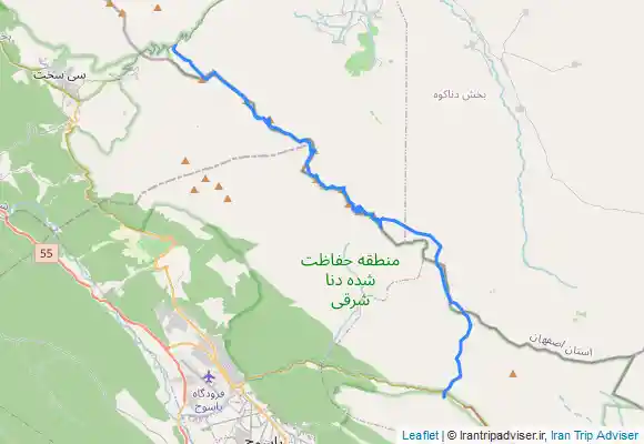ترک جی پی اس قلل شرقی دنا