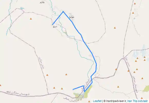 ترک جی پی اس قینرجه مشکین شهر تا دریاچه آیقار