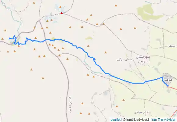 ترک جی پی اس دریاچه آیقار به آلوارس از مسیر هازار میخ و قوجا قار