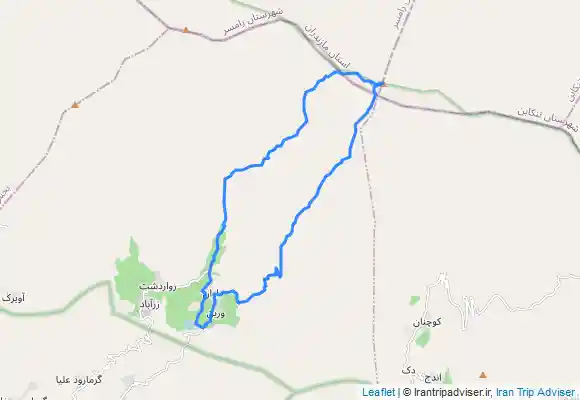 ترک جی پی اس خشچال از دریاچه اوان