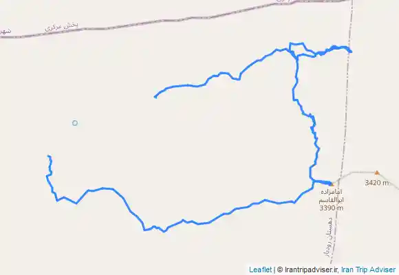 ترک جی پی اس Boneh-ye Seyyedān و بازدید از آبشار نسروا قله ی امامزاده ابوالقاسم دامغان)دیباج(