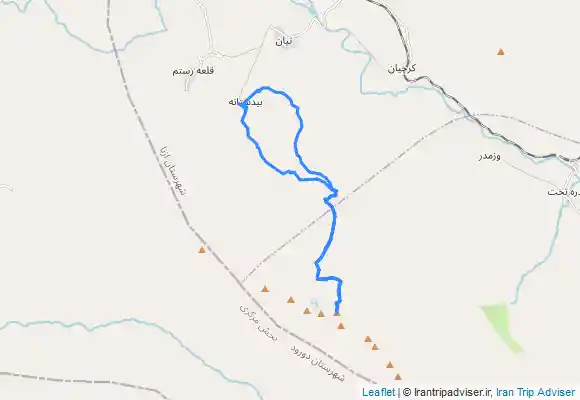 ترک جی پی اس قله سنبران