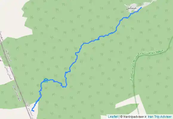 ترک جی پی اس قله آرننگاه خرمکش شفت